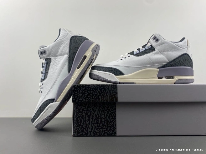 Official Maikesneakers Cement Grey 3 Air CT8532-106 Jordan 0705